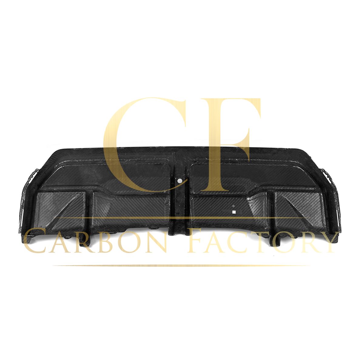 SQ Style with LED Pre-Preg Carbon Fibre Rear Diffuser for BMW 2 Series G42 Coupe 21-Present-Carbon Factory