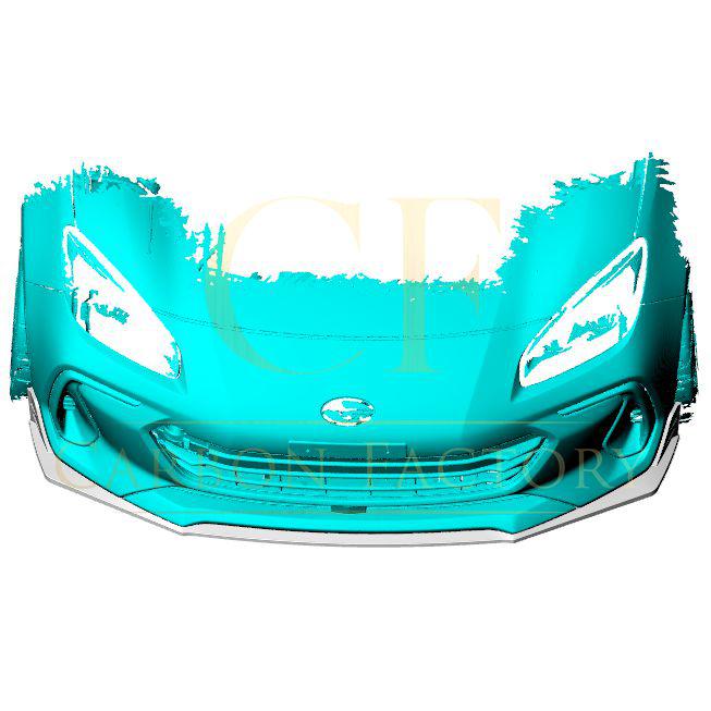 ST Style Carbon Fibre Front Splitter for Toyota GR86 22-Present-Carbon Factory