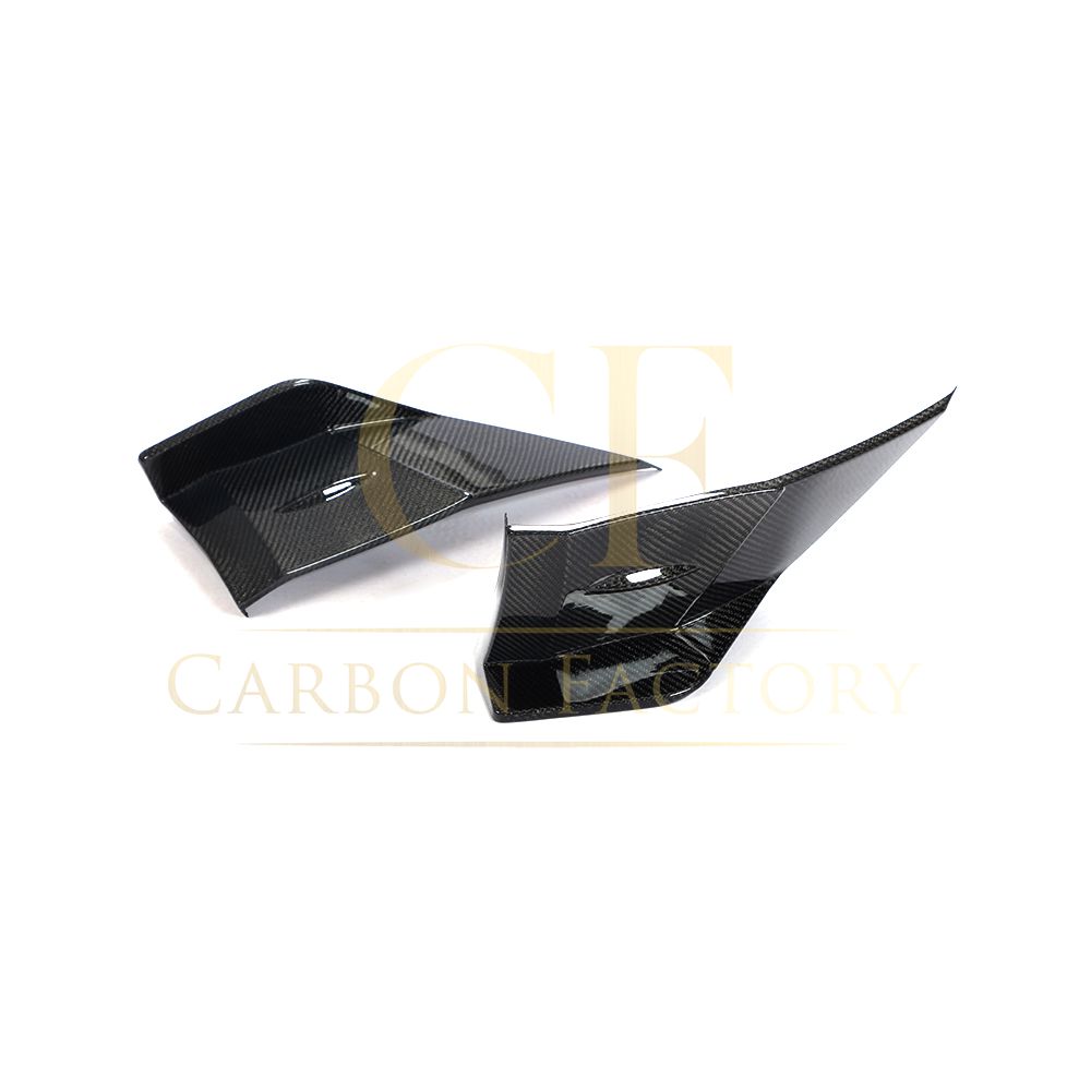 ST Style Carbon Fibre Rear Bumper Extensions for Toyota GR86 22-Present-Carbon Factory