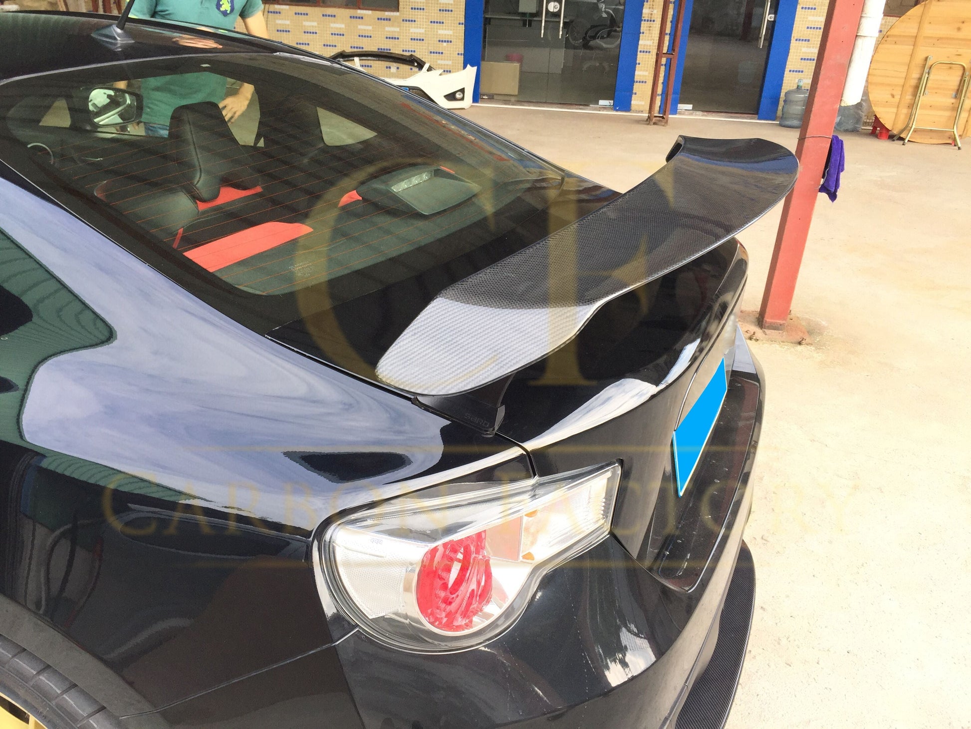 Sard Style Carbon Fibre Boot Spoiler for Toyota GT86 12-20-Carbon Factory