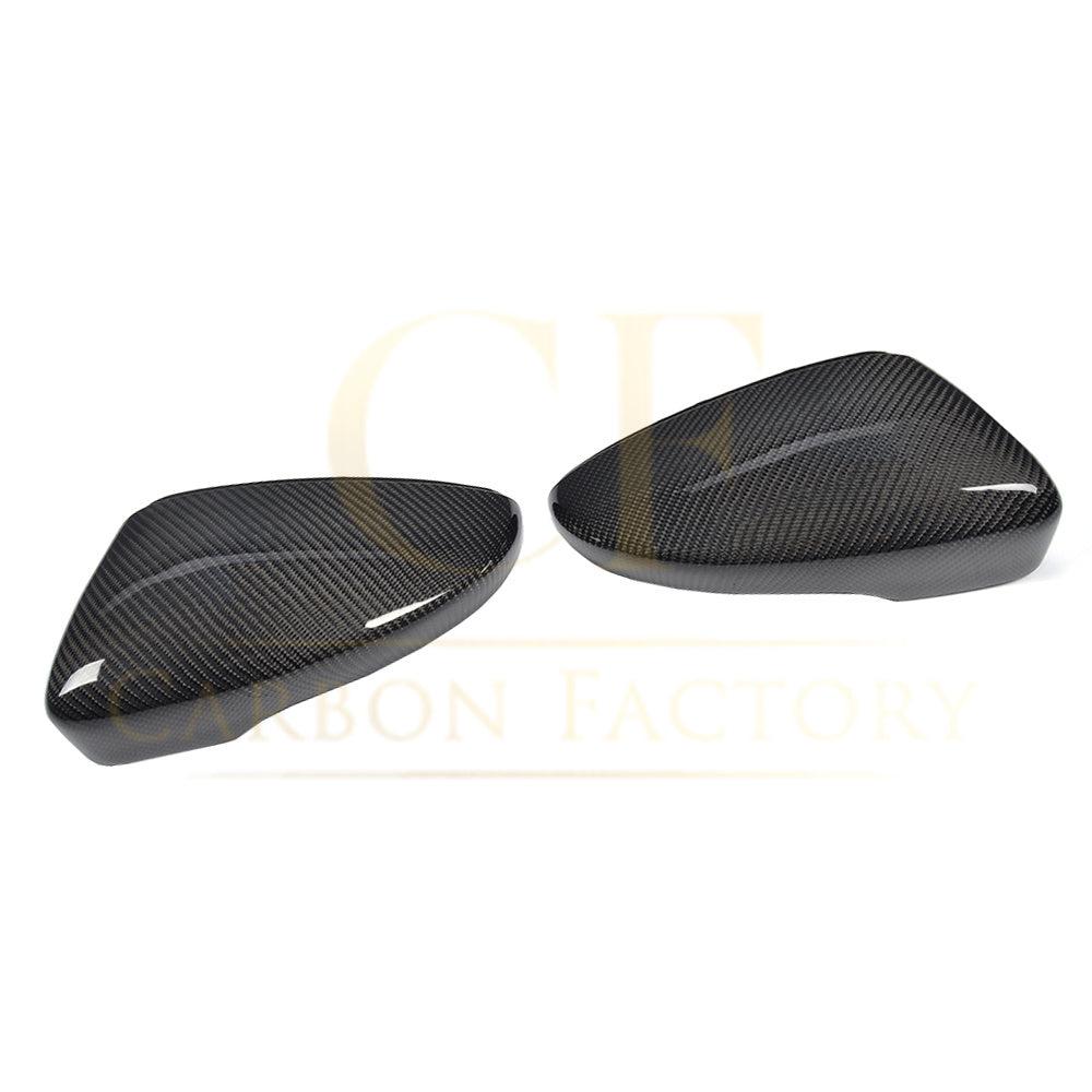 Scirocco Style Carbon Fibre Replacement Mirror Covers for VW Passat B7 10-14-Carbon Factory