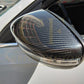 Scirocco Style Carbon Fibre Replacement Mirror Covers for VW Passat B7 10-14-Carbon Factory