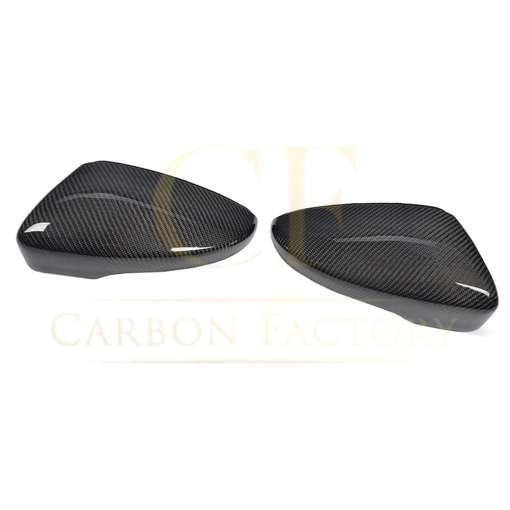 Scirocco Style Carbon Fibre Replacement Mirror Covers for VW Passat B7 10-14-Carbon Factory