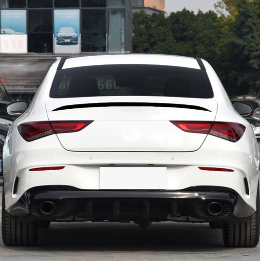 Brabus Style Gloss Black Boot Spoiler for Mercedes Benz W118 CLA 19-Present - Carbon Factory