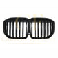 Single Slat Gloss Black Front Grille for BMW G07 X7 LCI 23-25-Carbon Factory