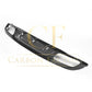 Small Fin Style Carbon Fibre Rear Diffuser for Mercedes W205 C Class & C63 2 Door 15-21-Carbon Factory