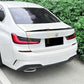 Small V Style Gloss Black Boot Spoiler for BMW G20 3 Series G80 M3 19-Present-Carbon Factory