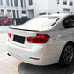 Small V Style Gloss Black Spoiler for BMW F30 3 Series 12-19-Carbon Factory