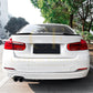 Small V Style Gloss Black Spoiler for BMW F30 3 Series 12-19-Carbon Factory