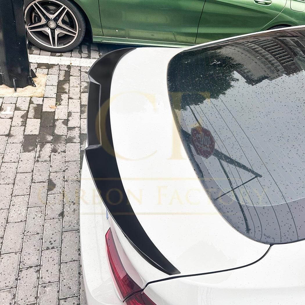 Small V Style Gloss Black Spoiler for BMW F36 4 Series Gran Coupe 14-20-Carbon Factory