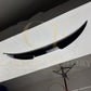 Small V Style Gloss Black Spoiler for BMW F36 4 Series Gran Coupe 14-20-Carbon Factory