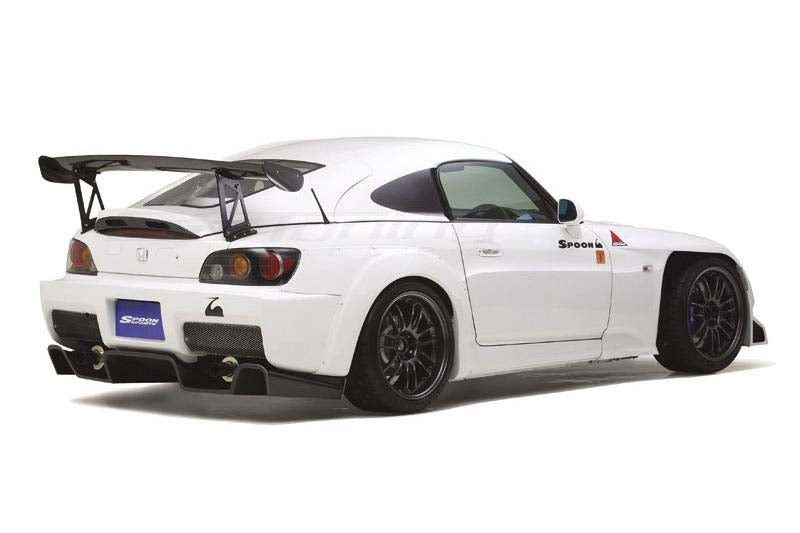 Spoon Style Carbon Fibre GT Wing Spoiler for Honda S2000 99-09-Carbon Factory