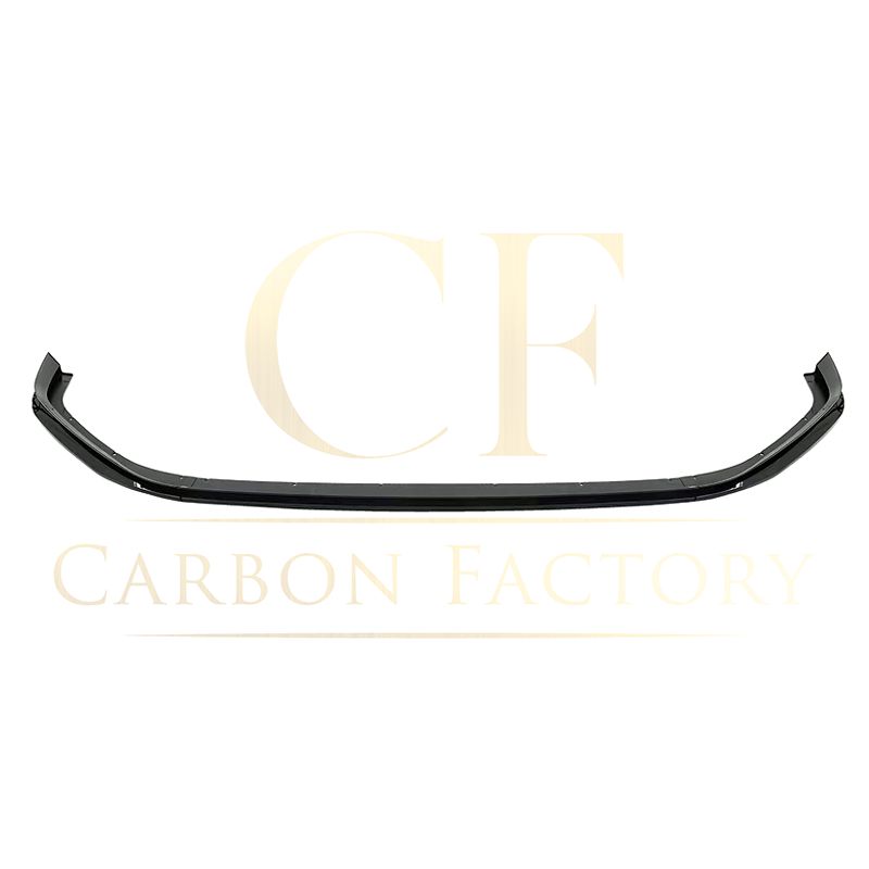 TCR Style Gloss Black Front Splitter for VW Golf MK7.5 GTI 17-20-Carbon Factory