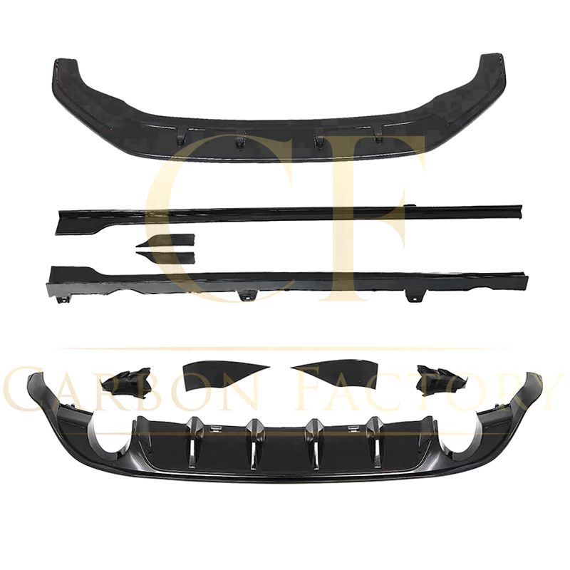 TCR Style Gloss Black Kit for VW Golf MK7.5 GTI 17-20-Carbon Factory