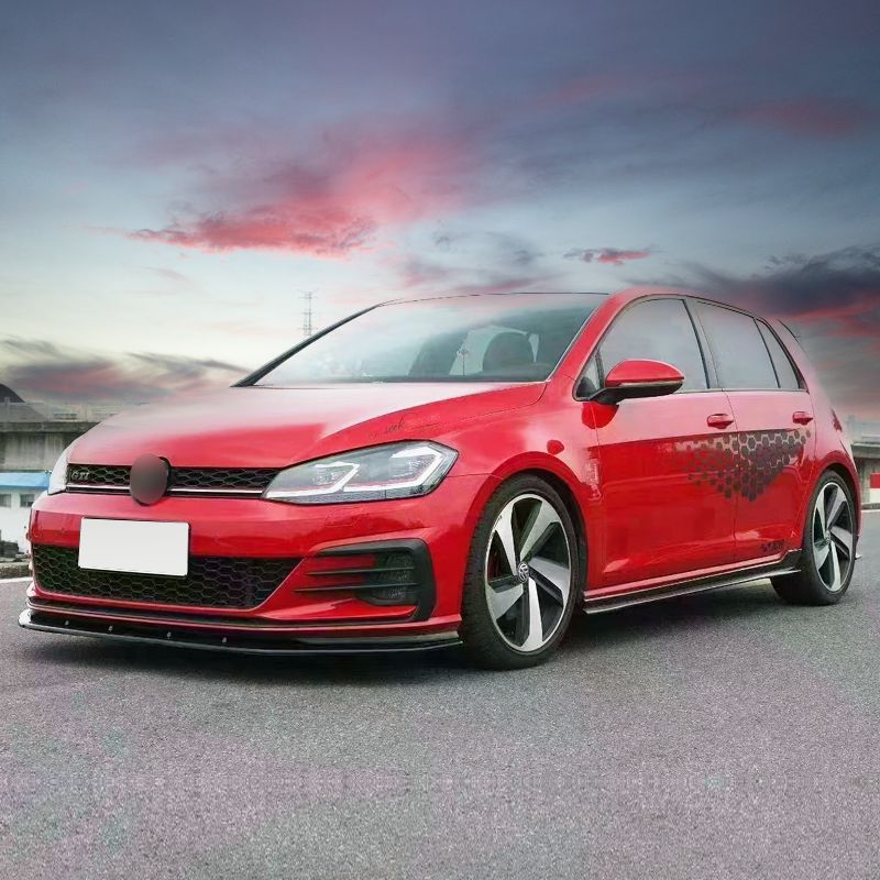TCR Style Gloss Black Kit for VW Golf MK7.5 GTI 17-20-Carbon Factory