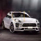 TR Style Carbon Fibre Front Canards for Porsche Macan 14-17-Carbon Factory