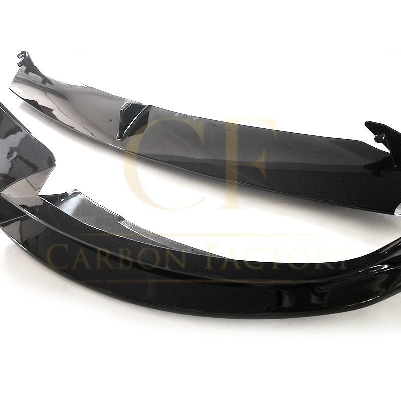 TR Style Gloss Black Front Splitter for Tesla Model Y 19-24-Carbon Factory