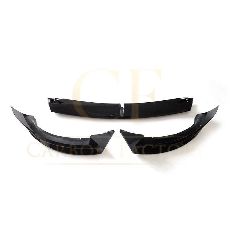 TR Style Gloss Black Front Splitter for Tesla Model Y 19-24-Carbon Factory
