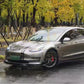TR Style Gloss Black Side Skirts for Tesla Model 3 16-23-Carbon Factory