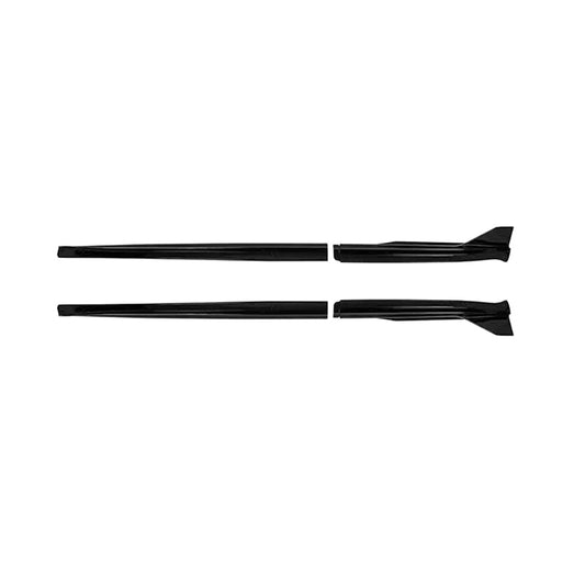 TR Style Gloss Black Side Skirts for Tesla Model 3 16-23-Carbon Factory