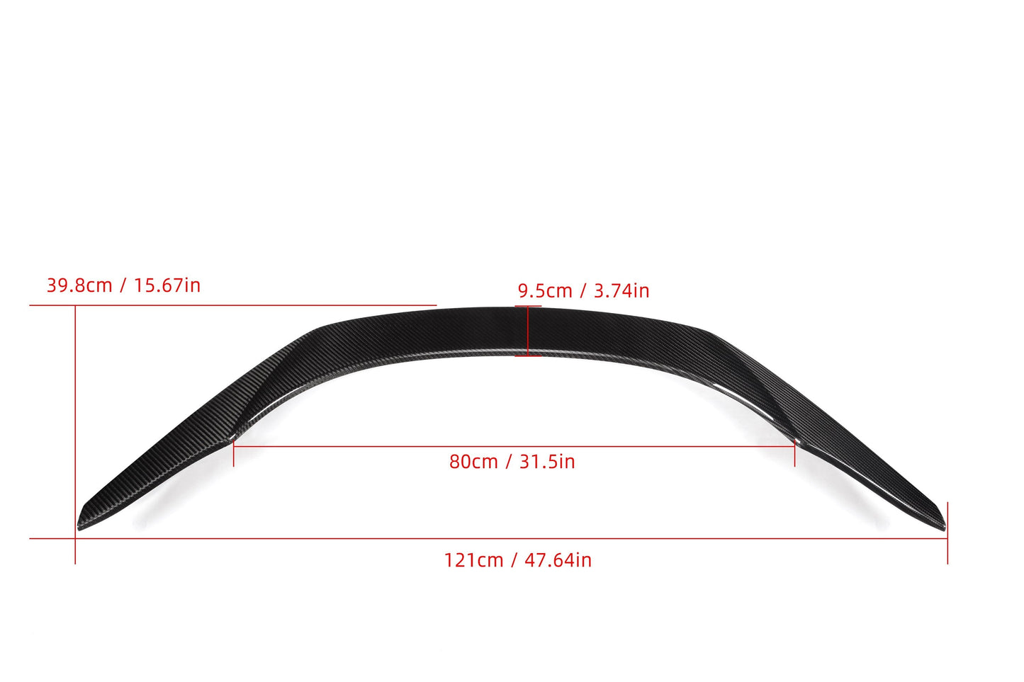 TRD Style Pre-Preg Carbon Fibre Rear Spoiler for Toyota A90 Supra 19-Present-Carbon Factory
