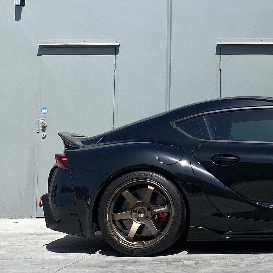 TRD Style Pre-Preg Carbon Fibre Rear Spoiler for Toyota A90 Supra 19-Present-Carbon Factory