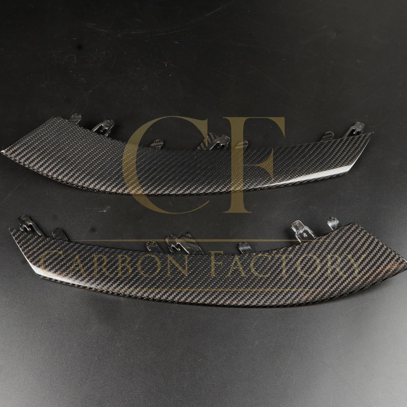 Tesla Model 3 & Model Y Pre-preg Carbon Fibre Headlight Trims 17-23-Carbon Factory