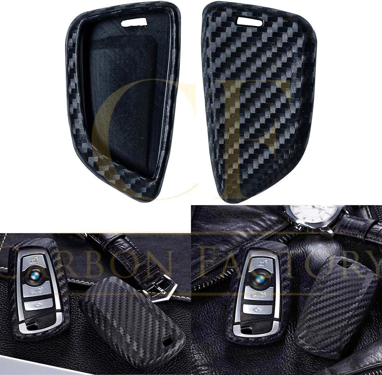 Type 2 Carbon Fibre Key Fob Cover for BMW-Carbon Factory