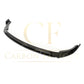 V Gloss Black Front Splitter for Mercedes Benz W205 C Class 19-21-Carbon Factory