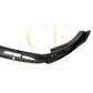 V Gloss Black Front Splitter for Mercedes Benz W205 C Class 19-21-Carbon Factory