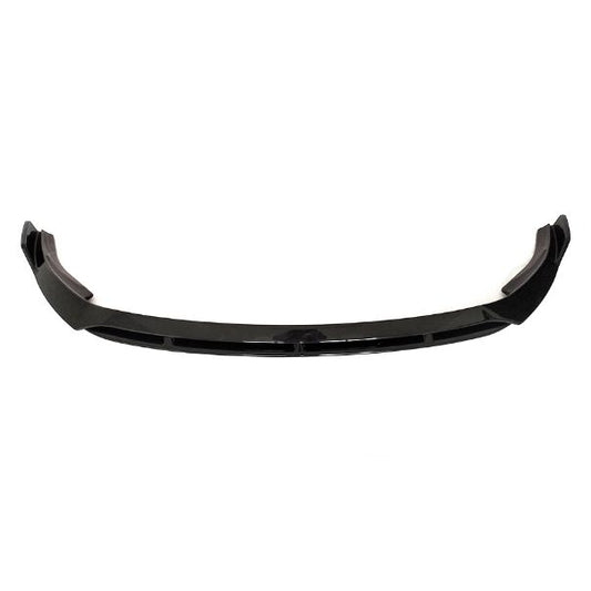 V Gloss Black Front Splitter for Mercedes Benz W205 C Class 19-21-Carbon Factory