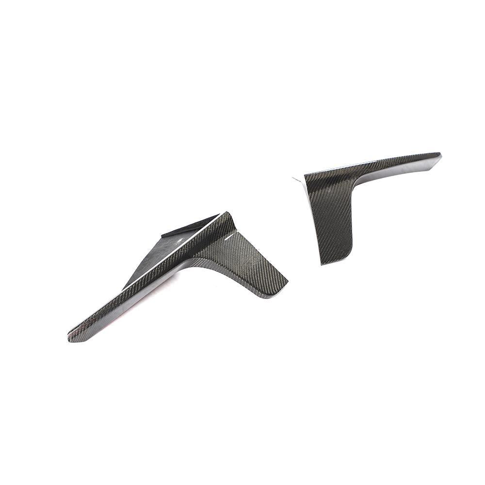 V Style Carbon Fibre 3 Pieces Rear Diffuser for Tesla Model 3 16-23-Carbon Factory