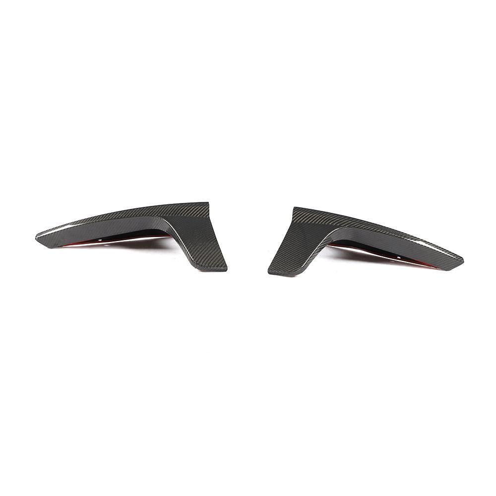 V Style Carbon Fibre 3 Pieces Rear Diffuser for Tesla Model 3 16-23-Carbon Factory