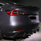 V Style Carbon Fibre 3 Pieces Rear Diffuser for Tesla Model 3 16-23-Carbon Factory
