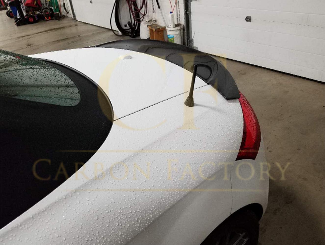 V Style Carbon Fibre Boot Spoiler for Audi 8J TT TTS MK2 07-14-Carbon Factory