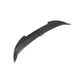 V Style Carbon Fibre Boot Spoiler for Audi A3 S3 RS3 Hatchback 20-22-Carbon Factory