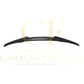 V Style Carbon Fibre Boot Spoiler for Audi A3 S3 RS3 Saloon 20-24-Carbon Factory