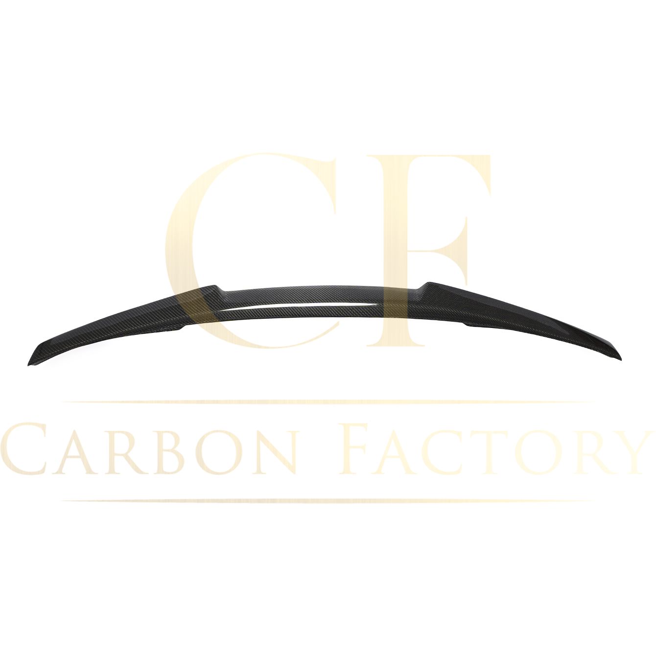 V Style Carbon Fibre Boot Spoiler for Audi A3 S3 RS3 Saloon 20-24-Carbon Factory