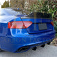 V Style Carbon Fibre Boot Spoiler for Audi B8.5 RS5 Coupe 12-16-Carbon Factory