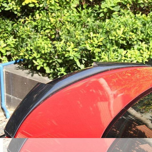 V Style Carbon Fibre Boot Spoiler for BMW 4 Series F32 Coupe 14-20-Carbon Factory