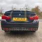 V Style Carbon Fibre Boot Spoiler for BMW 4 Series F36 Gran Coupe 14-20-Carbon Factory