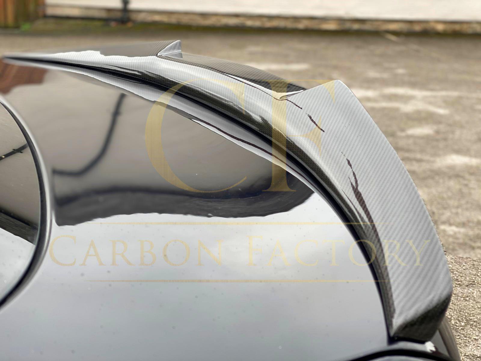 V Style Carbon Fibre Boot Spoiler for BMW 4 Series F36 Gran Coupe 14-20-Carbon Factory
