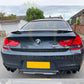 V Style Carbon Fibre Boot Spoiler for BMW 6 Series F06 F12 F13 inc M6 11-18-Carbon Factory