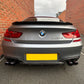 V Style Carbon Fibre Boot Spoiler for BMW 6 Series F06 F12 F13 inc M6 11-18-Carbon Factory