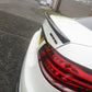 V Style Carbon Fibre Boot Spoiler for Mercedes Benz W212 E Class Saloon 10-17-Carbon Factory