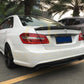 V Style Carbon Fibre Boot Spoiler for Mercedes Benz W212 E Class Saloon 10-17-Carbon Factory