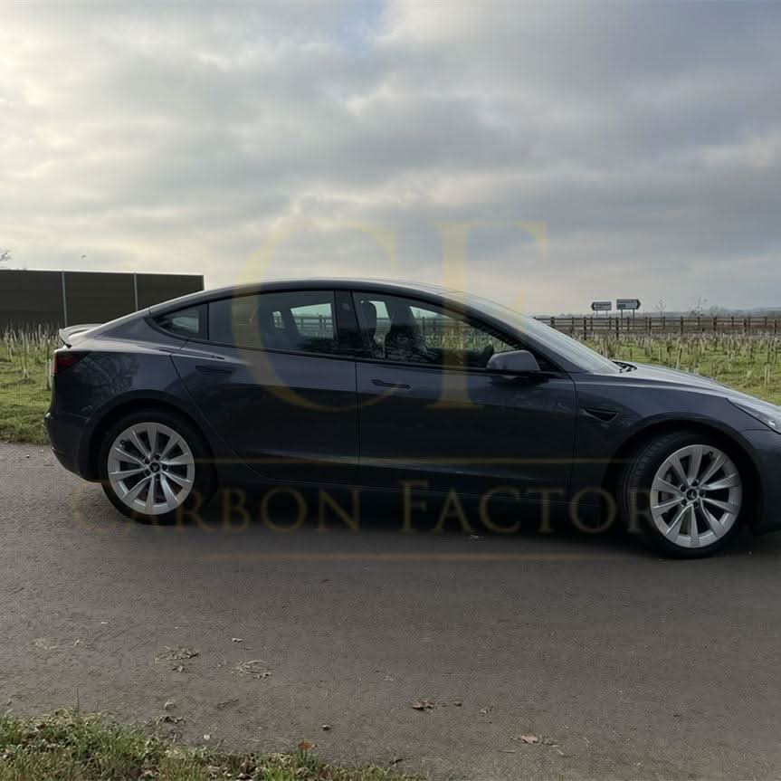 V Style Carbon Fibre Boot Spoiler for Tesla Model 3 16-23 - Carbon Factory