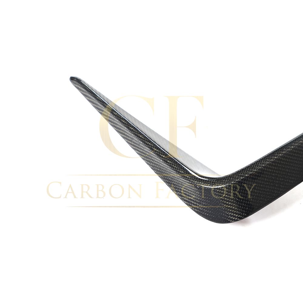 V Style Carbon Fibre Front Bumper Canards for Toyota GR86 22-Present-Carbon Factory