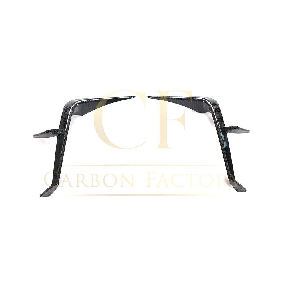 V Style Carbon Fibre Front Bumper Canards for Toyota GR86 22-Present-Carbon Factory