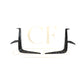 V Style Carbon Fibre Front Bumper Canards for Toyota GR86 22-Present-Carbon Factory